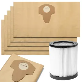 5x-worki-papierowe-filtr-do-odkurzacza-parkside-pwd-25-a1-30-a1