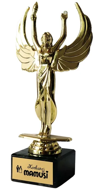Statuetka WIKTORIA ŚLUB podziękowania KOCHANEJ MAMUSI dla mamy POZ07