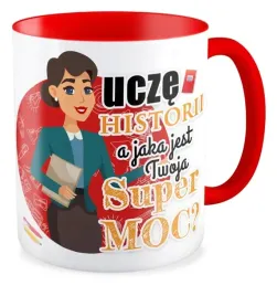 kubek-czerwony-najlepsza-nauczycielka-historii