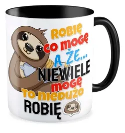 kubek-czarny-prezent-leniwiec-robie-co-moge-wiec-nieduzo-robie-zabawny