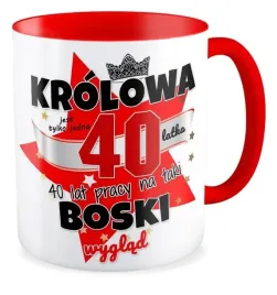 kubek-czerwony-prezent-na-40-urodziny-krolowa-40latka-boski-wyglad-upominek