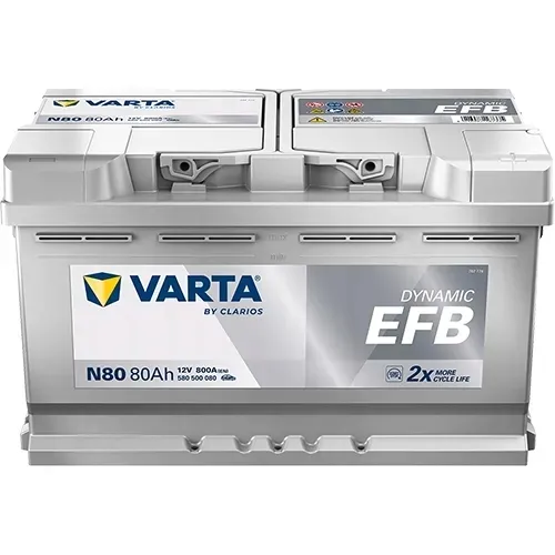Akumulator 80Ah 800A 12V VARTA EFB Start-Stop ŚWIEŻY bez zdania starego