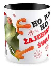 kubek-czarny-zaba-ho-ho-ho-zajebiste-swieta