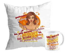 zestaw-poduszka-kubek-zabawny-jestes-piekna