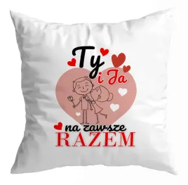 poduszka-prezent-walentynki-ty-ja-na-zawsze-razem