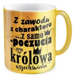 kubek-zloty-krolowa-wszechswiata-prezent