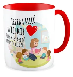 kubek-czerwony-przedszkole-ciocia-twoje-imie