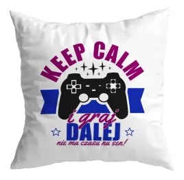 poduszka-prezent-gamer-keep-calm-i-graj-dalej