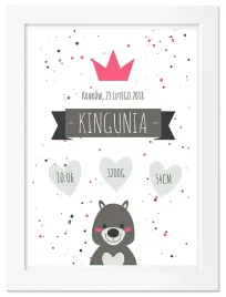 plakat-metryczka-a4-chrzest-ramka-24x33-standard