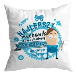 poduszka-prezent-najlepszy-mechanik-twoje-imie