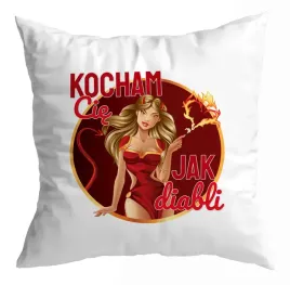 poduszka-prezent-walentynki-kocham-cie-jak-diabli