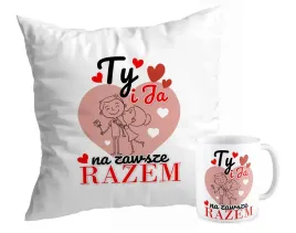 zestaw-poduszka-kubek-walentynki-na-zawsze-razem