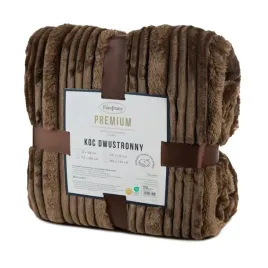 gruby-dwustronny-koc-nina-efekt-3d-150x200-cm-brazowy-cieply-miekki-narzuta