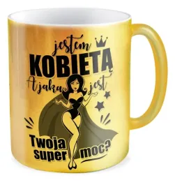 kubek-zloty-jestem-kobieta-prezent-dziewczyny