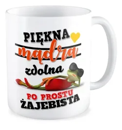 kubek-prezent-zaba-piekna-madra-zdolna-zajebista