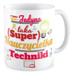 kubek-prezent-super-nauczycielka-techniki