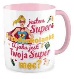 kubek-rozowy-super-przedszkolanka-twoje-imie