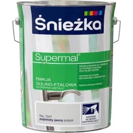sniezka-emalia-olejno-ftalowa-5l-popielaty-jasny-polysk-ral7047