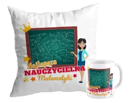 zestaw-poduszka-kubek-nauczycielka-matematyki