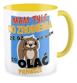 kubek-zloty-prezent-leniwiec-mam-tyle-do-zrobienia-ze-nie-wiem-co-olac