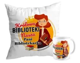 zestaw-poduszka-kubek-bibliotekarka-krolowa