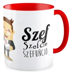 kubek-czerwony-szef-szefcio-kierownik-duzo-wzorow
