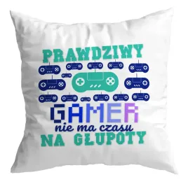 poduszka-prezent-gamer-nie-ma-czasu-na-glupoty