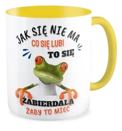 kubek-zolty-zaba-jak-sie-nie-ma-co-sie-lubi