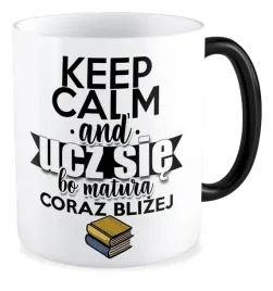 kubek-magiczny-prezent-matura-keep-calm-and-ucz-sie-egzamin-coraz-blizej