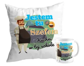 zestaw-poduszka-kubek-szef-kuchni-w-szkole