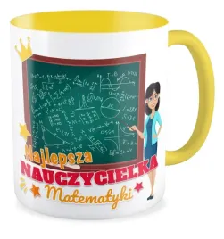 kubek-zolty-najlepsza-nauczycielka-matematyki