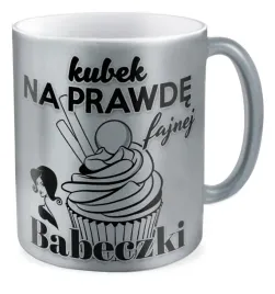 kubek-srebrny-fajnej-babeczki-prezent-dziewczyny