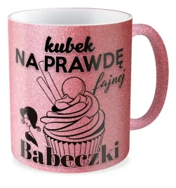 kubek-brokatowy-rozowy-prezent-dzien-kobiet-zony-dla-niej-fajna-babeczka