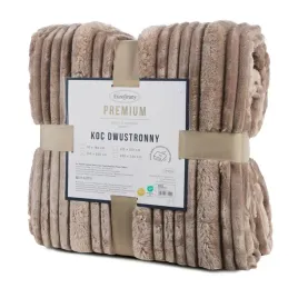 gruby-dwustronny-koc-nina-efekt-3d-200x220-cm-bezowy-cieply-miekki-narzuta