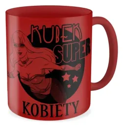 kubek-czerwony-super-kobieta-prezent-dziewczyny