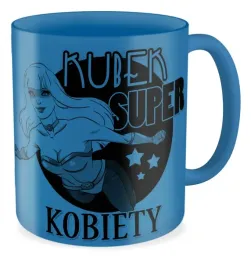 kubek-niebieski-super-kobieta-prezent-dziewczyny