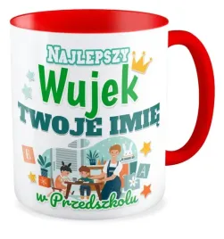 kubek-czerwony-przedszkole-wujek-twoje-imie