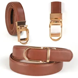 vivisence-p0005-brazowy-skorzany-elegancka-zaciskowa-klamra-85cm-pasek
