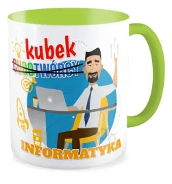 kubek-zielony-prezent-informatyk-kubek-cudotworcy