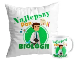 zestaw-poduszka-kubek-nauczyciel-biologii