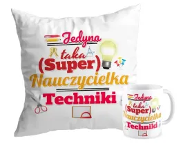 zestaw-poduszka-kubek-nauczycielka-techniki