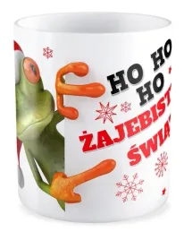 kubek-prezent-zaba-ho-ho-ho-zajebiste-swieta