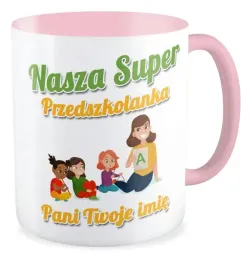kubek-rozowy-super-przedszkolanka-twoje-imie