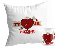 zestaw-poduszka-kubek-walentynki-na-zawsze-razem
