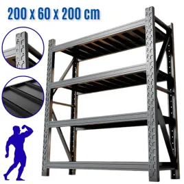 regal-metalowy-herkules-200x200x60cm-800kg-magazynowy-modulowy-4-polkowy