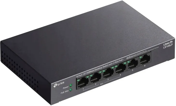 switch-tp-link-ls106lp-waga-z-opakowaniem-0-15-kg