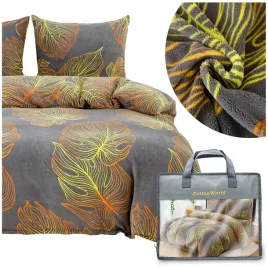 posciel-160x200-3-cz-mikrofibra-pluszowa-na-zime-mis-komplet-martino-liscie