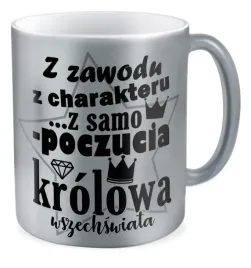 kubek-srebrny-krolowa-wszechswiata-prezent
