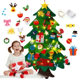 choinka-filcowa-z-ozdobami-dla-dzieci-swiatelka-50-led-mikolaj-prezent-diy
