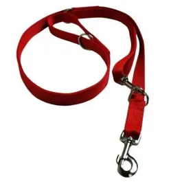chaba-smycz-tasma-regulowana-10mm-x-130-260cm-czerwona